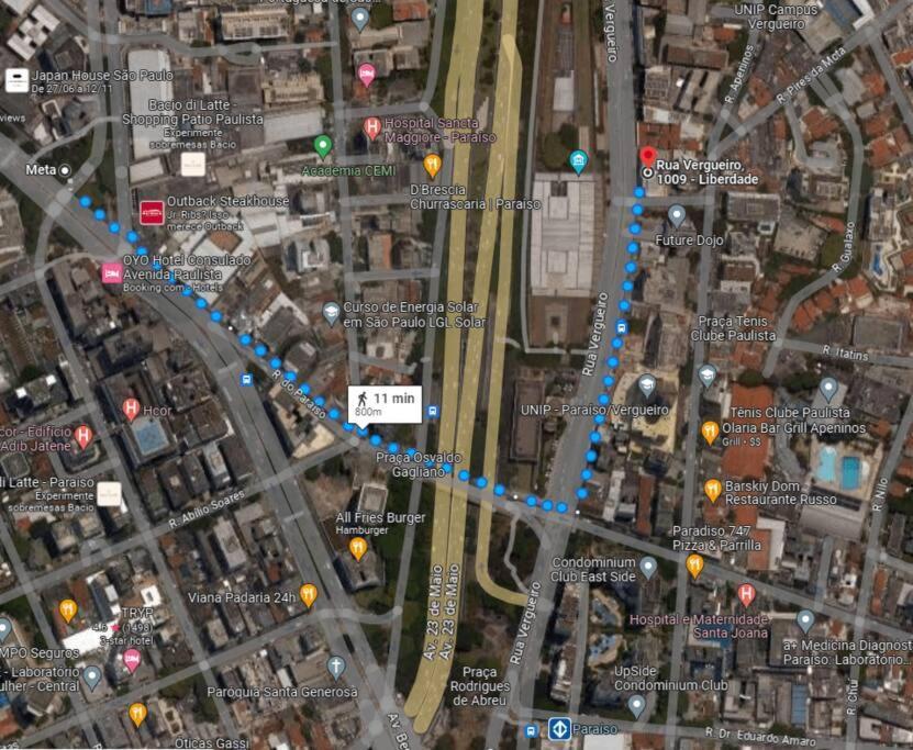 Apartamento Flat - Proximo Paulista Av E Ibirapuera Park